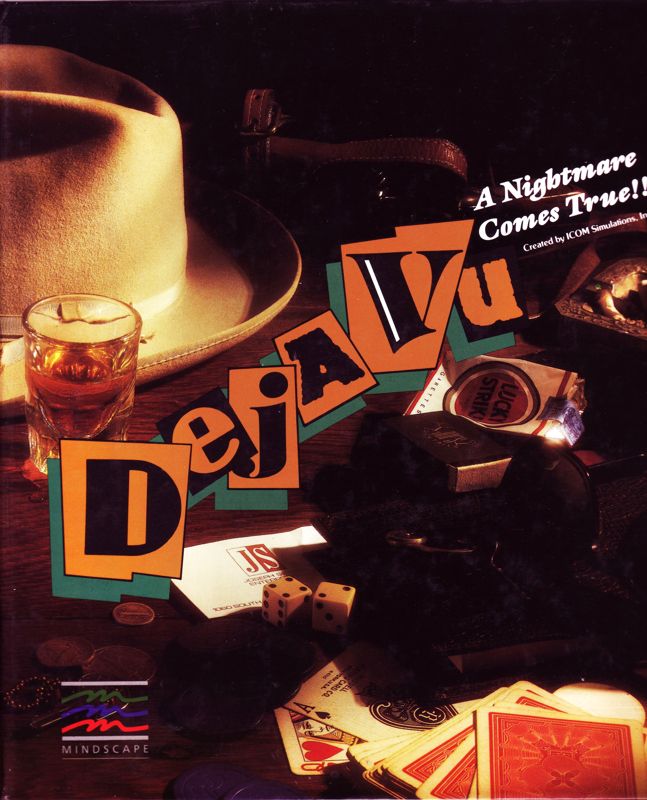 Deja Vu box art for NES